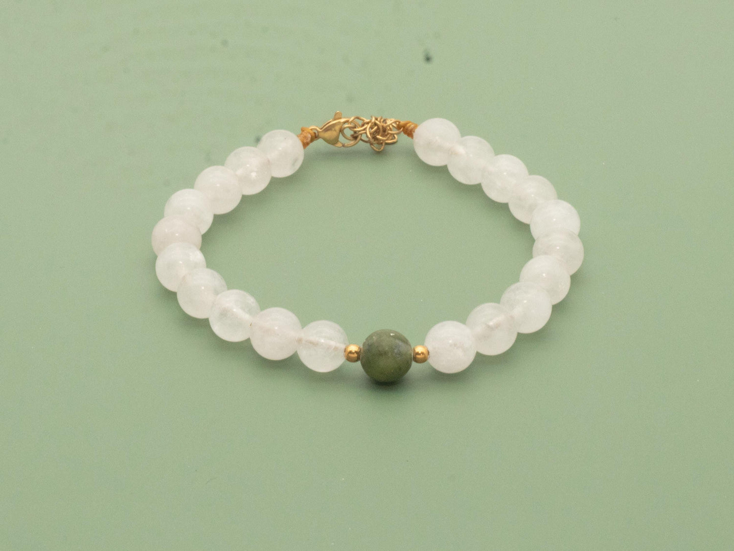 LACTATION A'PLEANTY! Gems to Support Nursing Mommies/ Babies for Rewarding Experience, ADJUSTABLE Closure, Therapeutic Gems Bracelet/ Anklet