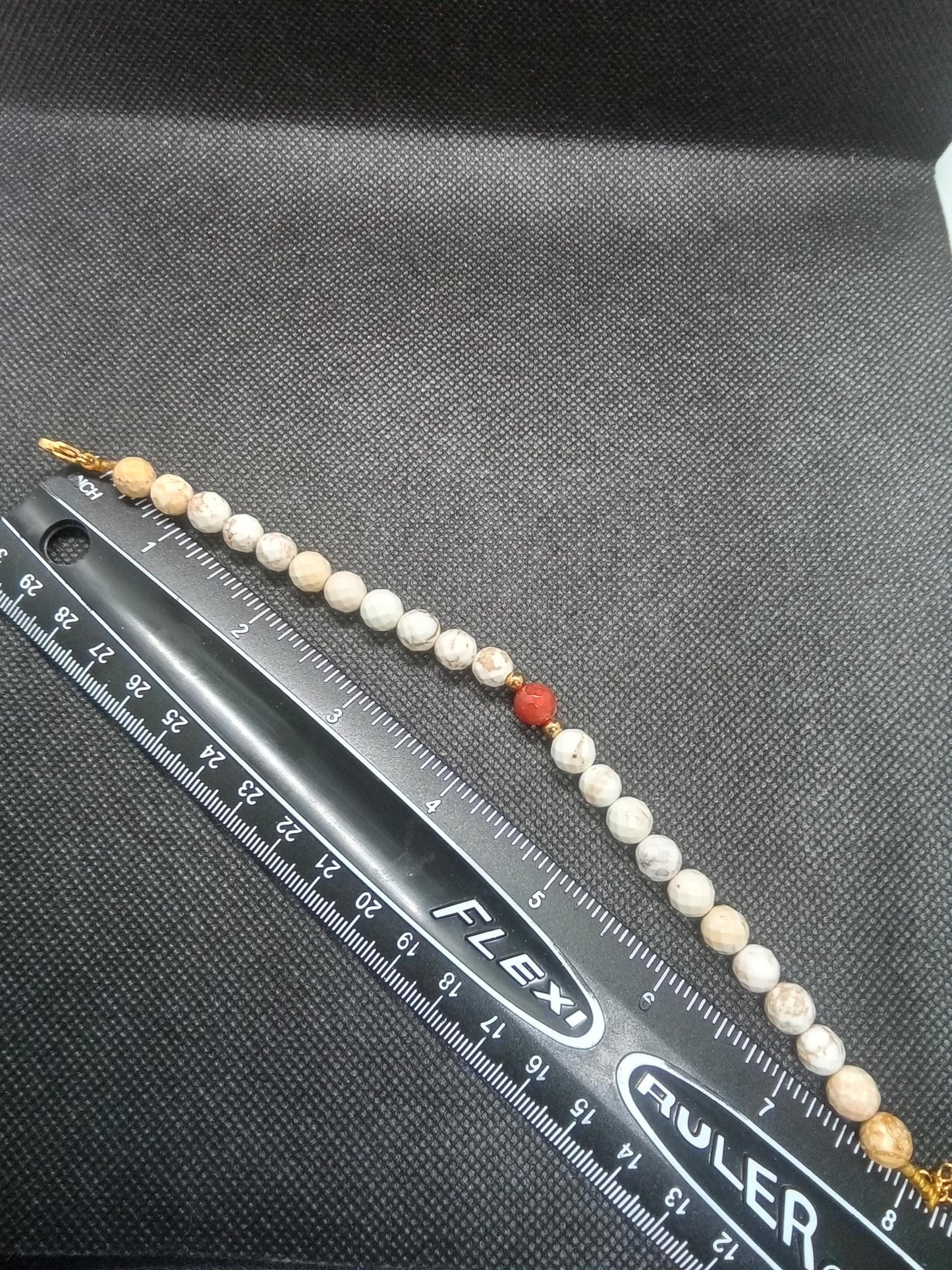 STRONGER BONES & TEETH! Gems to Assist with Strengthening Bone/Teeth Structure, Adjustable Closure,  Therapeutic 8mm Gems Bracelet/ Anklet