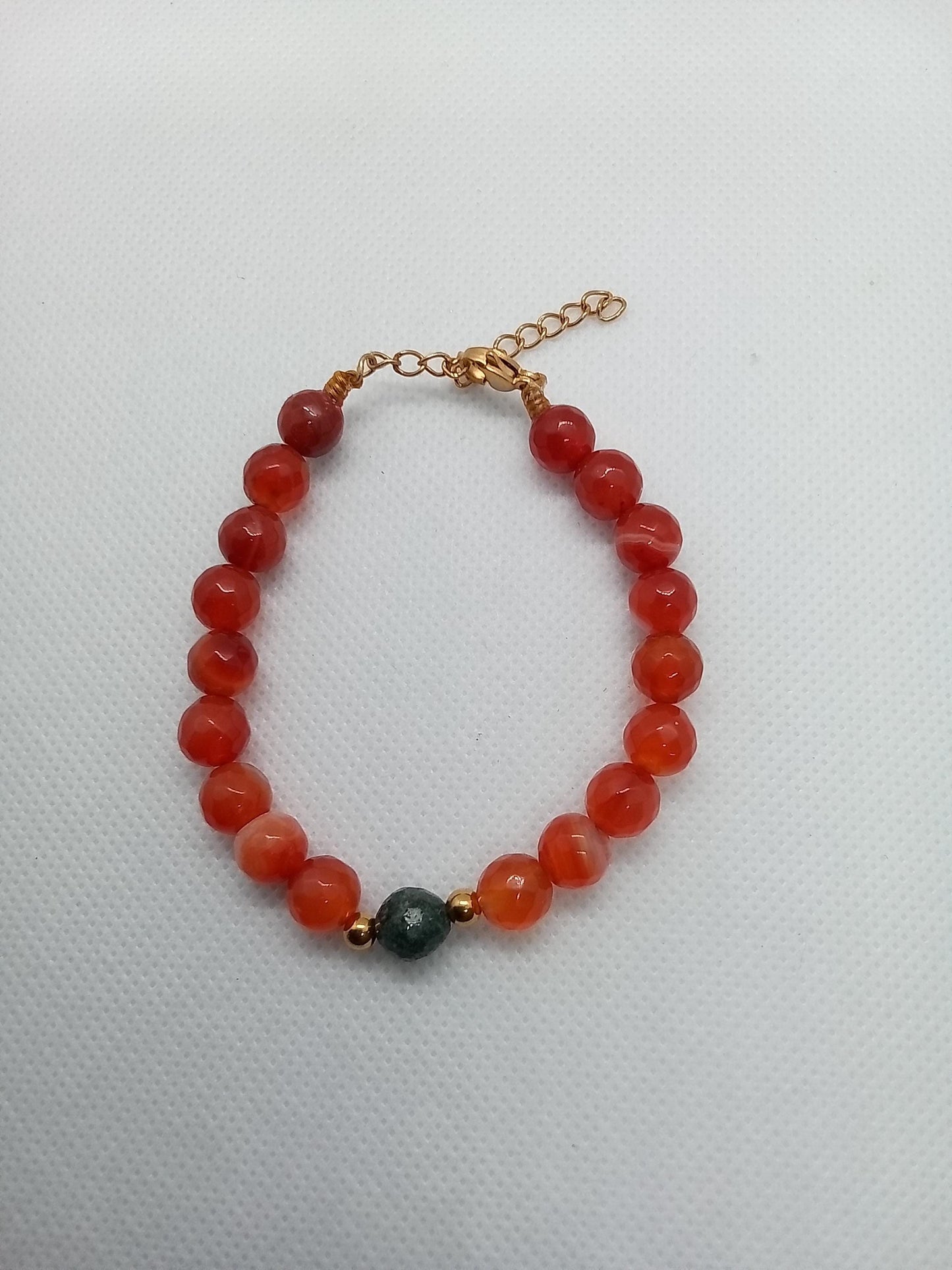 PREGNANCY PROTECTION! Gems to Strengthen Mom & Fetus, Helps Absorb More Nutrition, ADJUSTABLE Closure, Therapeutic Gemstone Bracelet/ Anklet