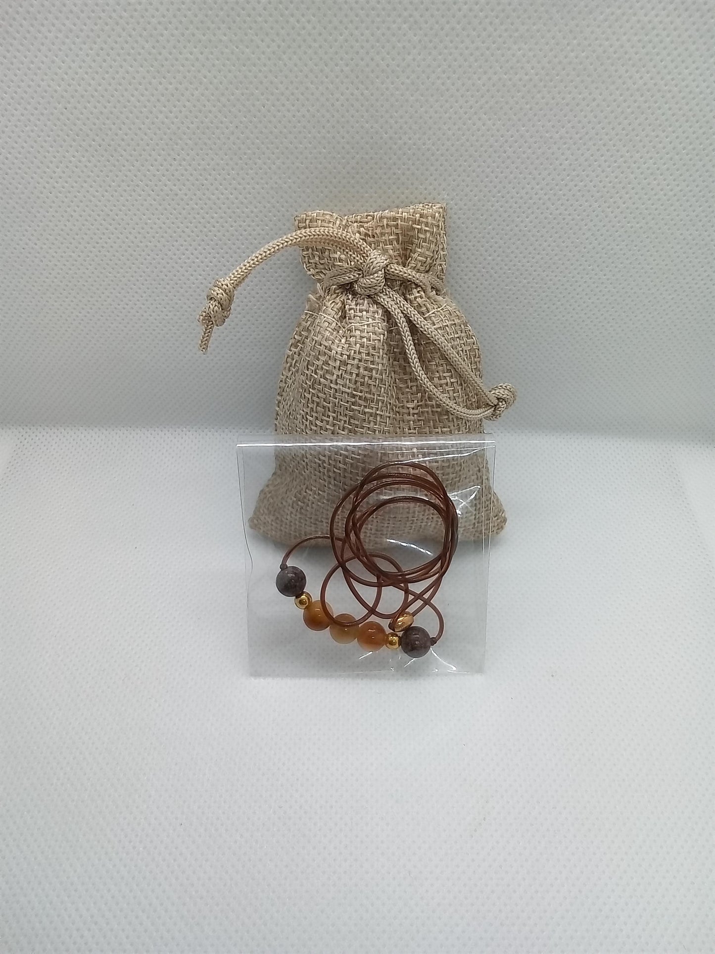 Seasonal Allergies Gemstone Necklace: Yellow Apatite & Jasper