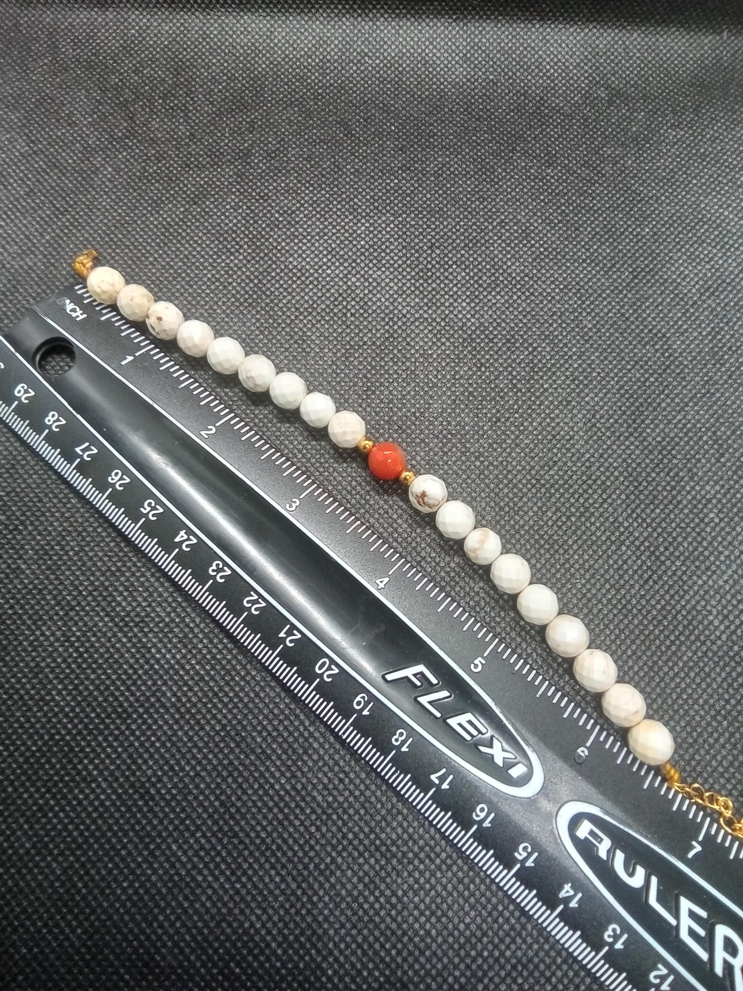STRONGER BONES & TEETH! Gems to Assist with Strengthening Bone/Teeth Structure, Adjustable Closure,  Therapeutic 8mm Gems Bracelet/ Anklet