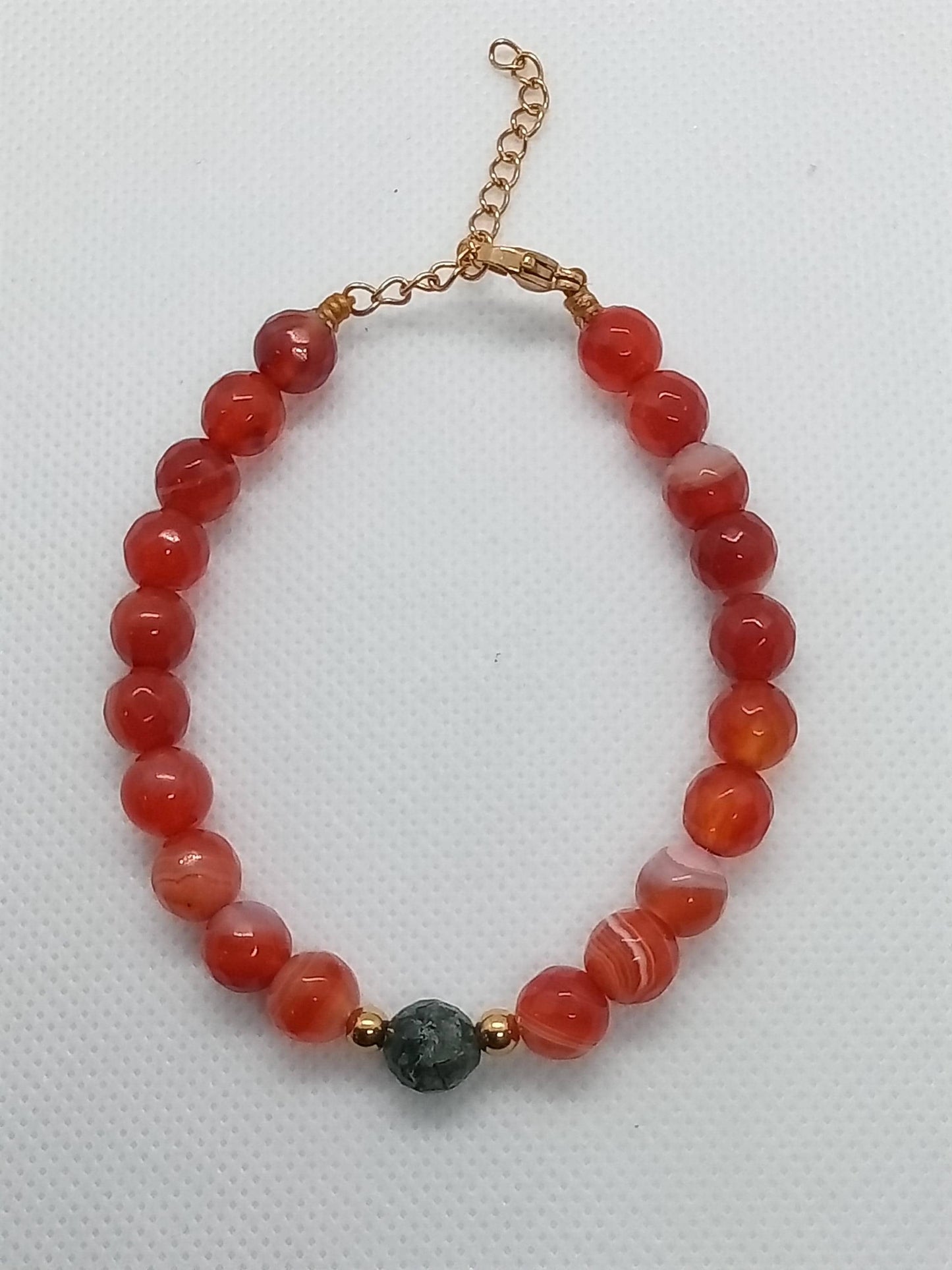 PREGNANCY PROTECTION! Gems to Strengthen Mom & Fetus, Helps Absorb More Nutrition, ADJUSTABLE Closure, Therapeutic Gemstone Bracelet/ Anklet