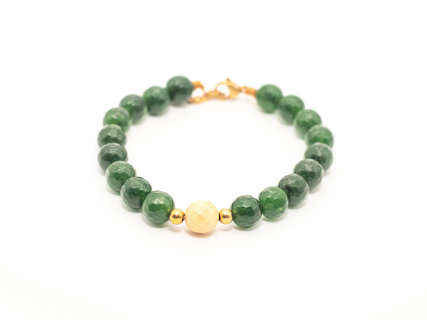 Constipation Kicker Gemstone Bracelet/Anklet • To Assist with Smoother Elimination • ADJUSTABLE Closure • Therapeutic 8mm • Formula GB-536