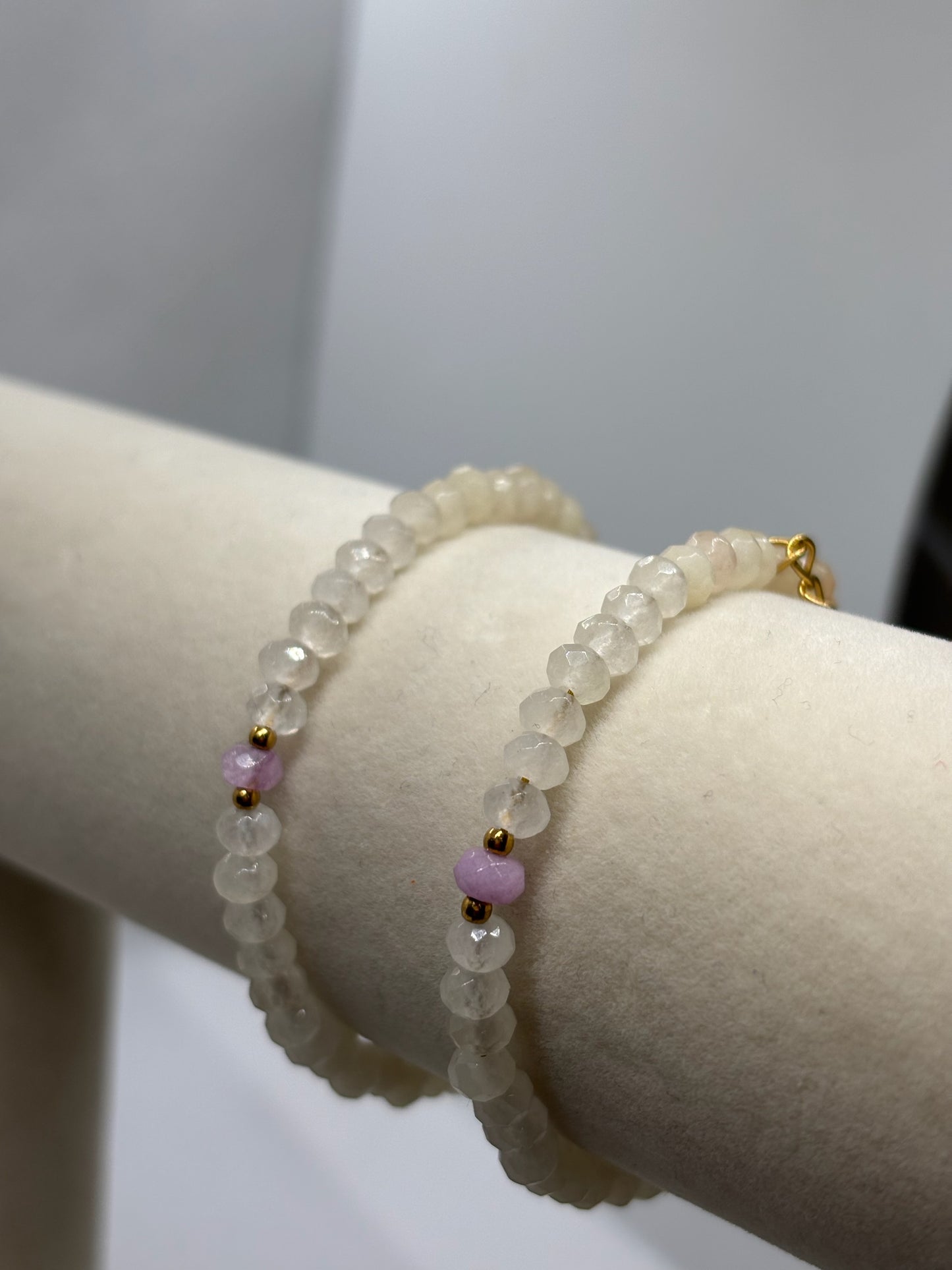 Teething Pain Anklet Bracelet, High Quality Therapeutic Gemstones