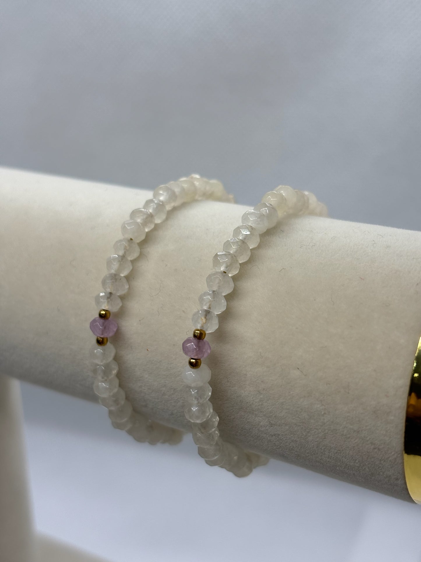 Teething Pain Anklet Bracelet, High Quality Therapeutic Gemstones