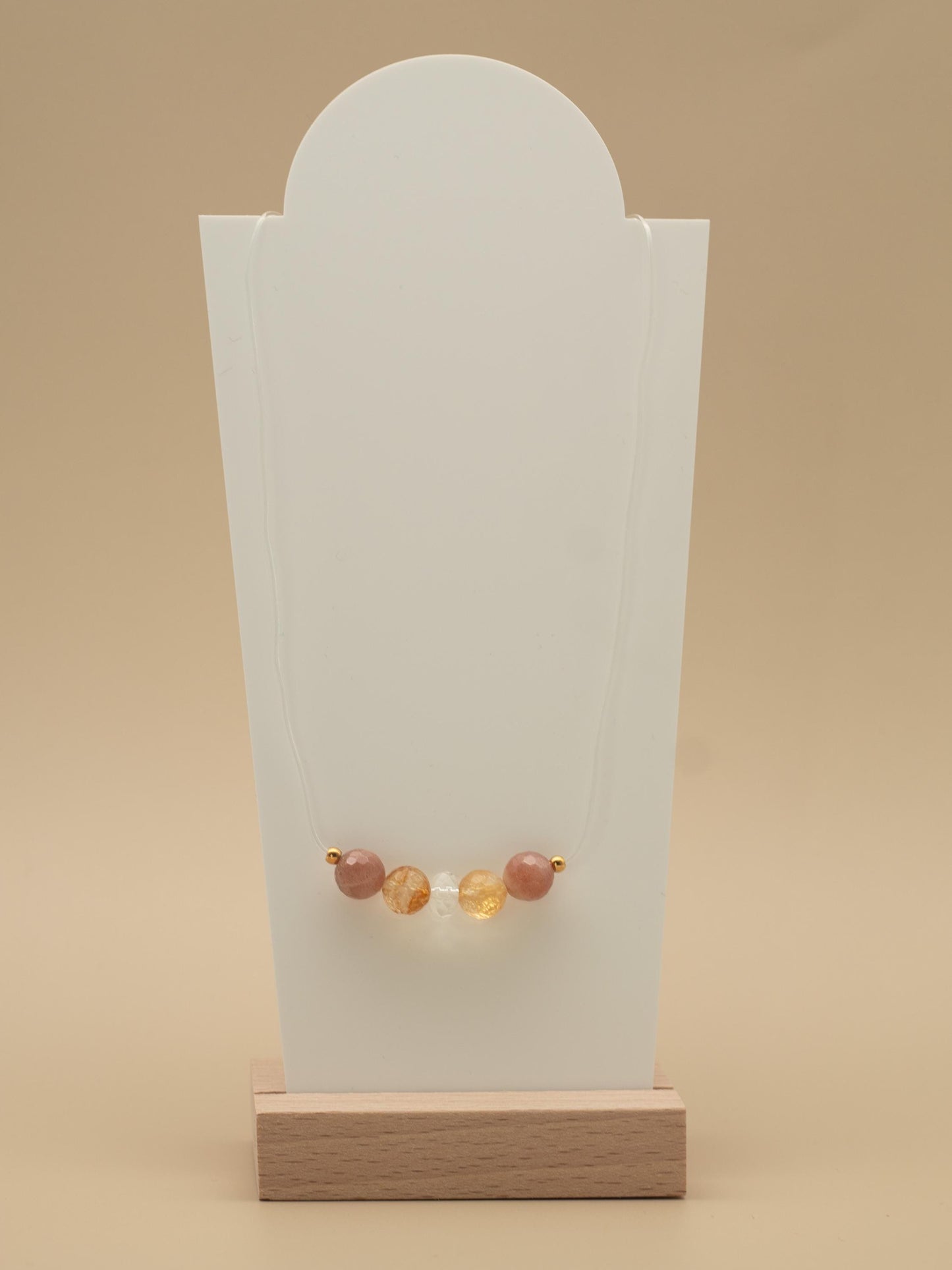 Professor Gilbert's Healing Gemstones for DEPRESSION! Therapeutic Gems Necklace that Really WORKS! Practical & Easy to Use and Wear!