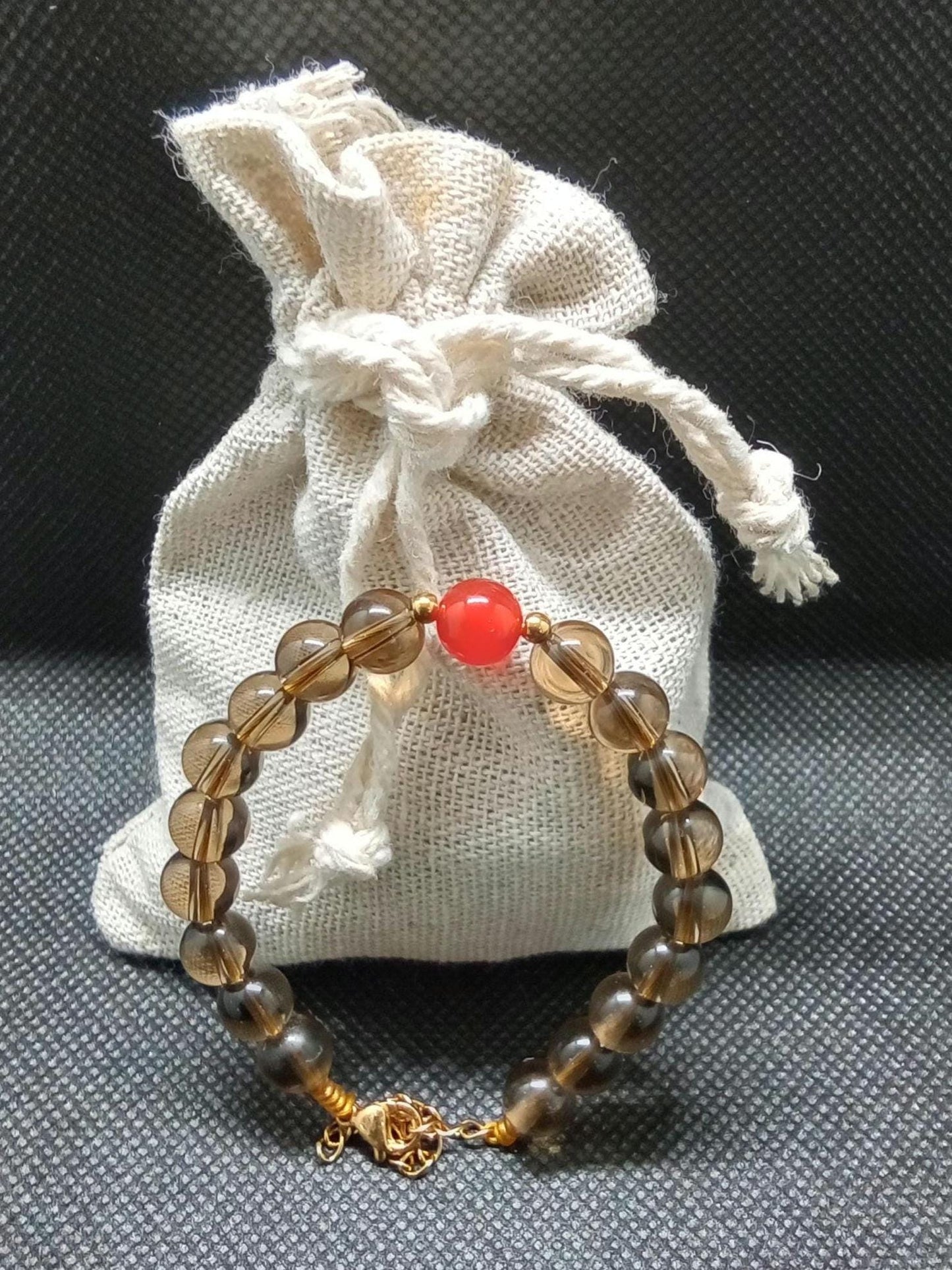 EXHAUSTION BREAKER! Gems to Infuse You with Energy in place of Lethargy, ADJUSTABLE Closure, Therapeutic 8mm Gemstone Bracelet/Anklet