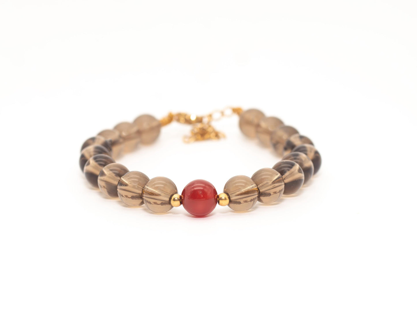 EXHAUSTION BREAKER! Gems to Infuse You with Energy in place of Lethargy, ADJUSTABLE Closure, Therapeutic 8mm Gemstone Bracelet/Anklet