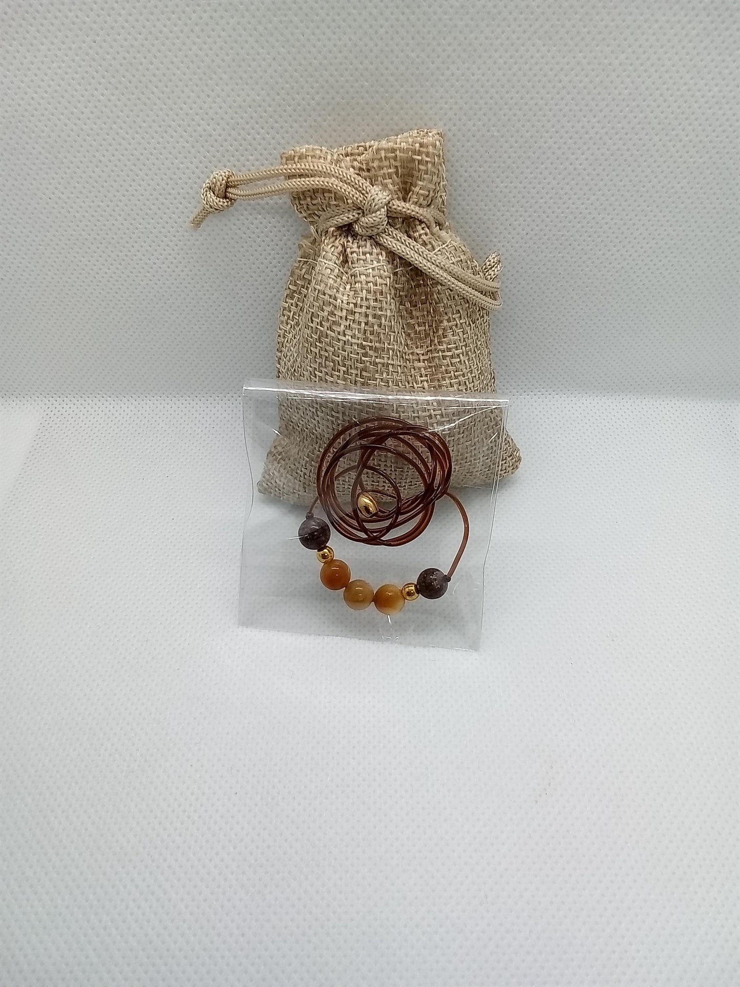 Seasonal Allergies Gemstone Necklace: Yellow Apatite & Jasper