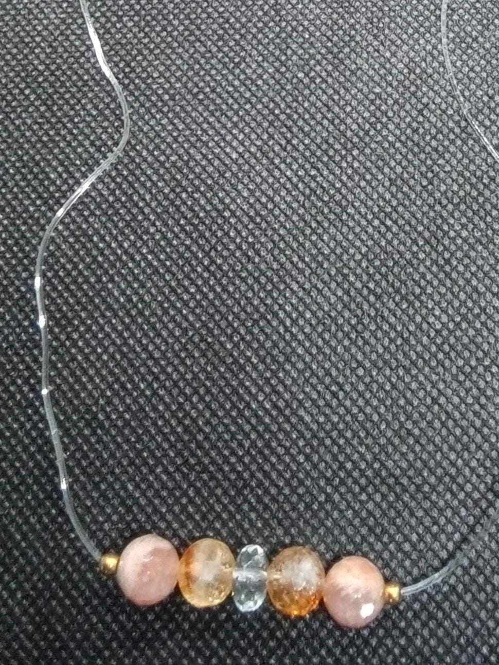 Professor Gilbert's Healing Gemstones for DEPRESSION! Therapeutic Gems Necklace that Really WORKS! Practical & Easy to Use and Wear!