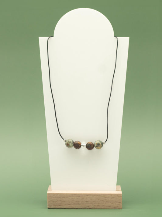 Professor Gilbert's Healing Gemstones for NAUSEA! Therapeutic Gems Necklace that Really WORKS! Practical & Easy to Use and Wear!