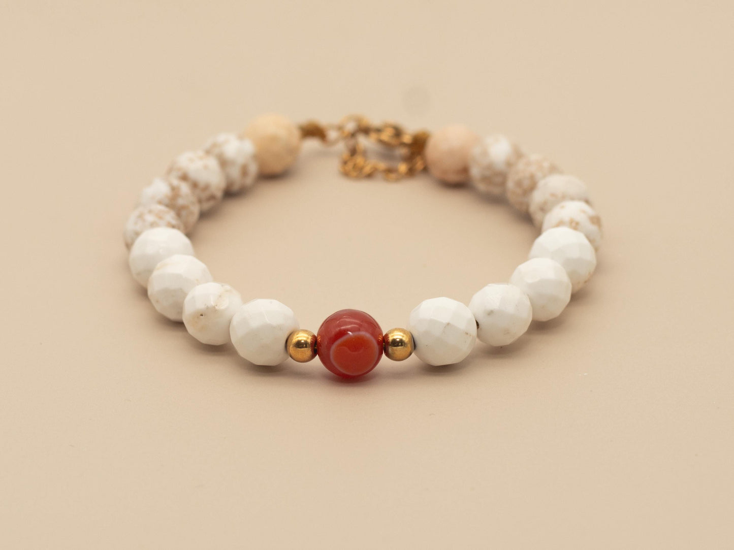 STRONGER BONES & TEETH! Gems to Assist with Strengthening Bone/Teeth Structure, Adjustable Closure,  Therapeutic 8mm Gems Bracelet/ Anklet